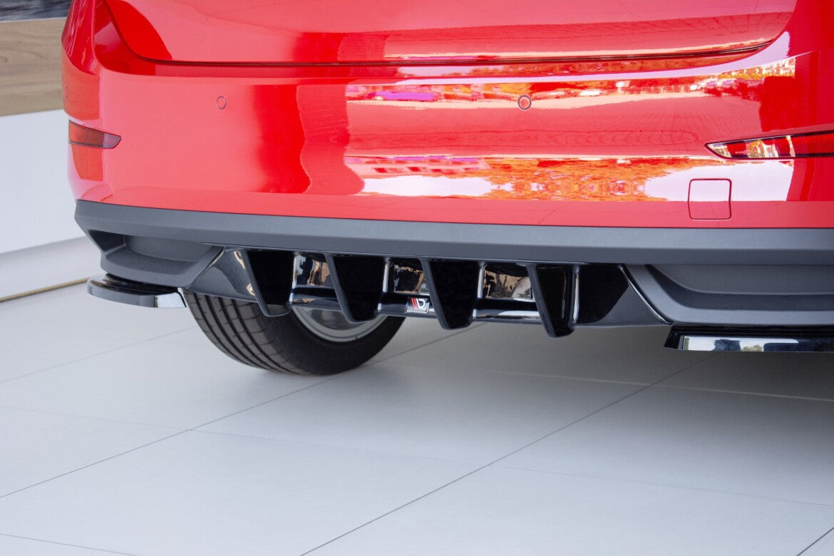 MAXTON Rear diffuser for Skoda Scala, high-gloss black