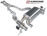 Hurricane 3.5" exhaust system ECE with SS114mm tips for BMW M3 G80/G81 Competition 510hp