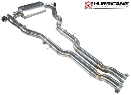 Hurricane 3.5" exhaust system ECE with SS114mm tips for BMW M3 G80/G81 480hp
