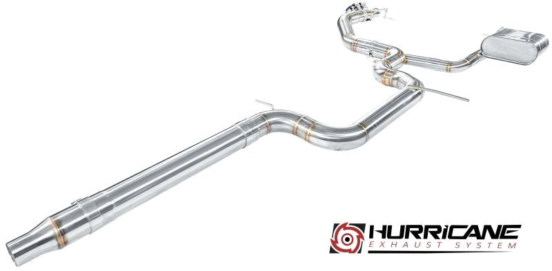 Hurricane 3.5" exhaust system ECE for Skoda Octavia RS NX 245hp OPF (OEM Downpipe)