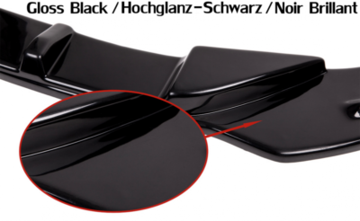 MAXTON Rear diffuser for Skoda Scala, high-gloss black