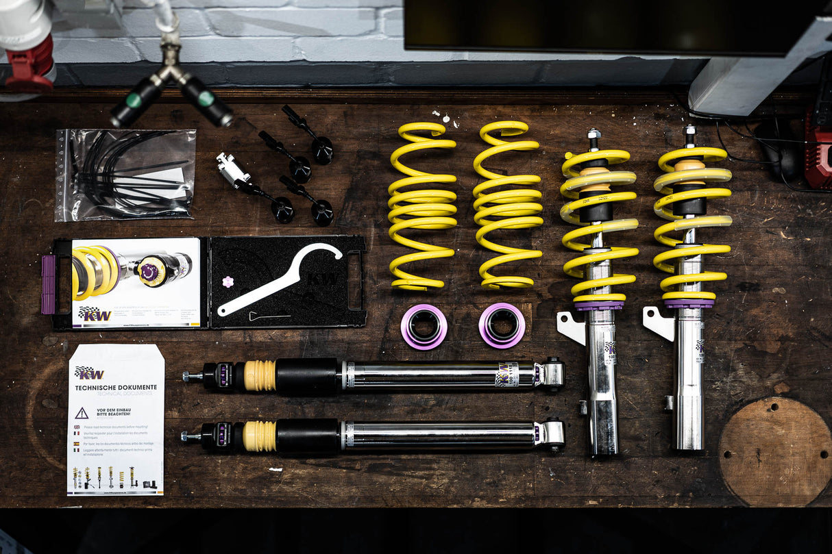 KW COILOVER SUSPENSION V3 INOX (INCL. DEACTIVATION FOR ELECTRONIC DAMPERS)