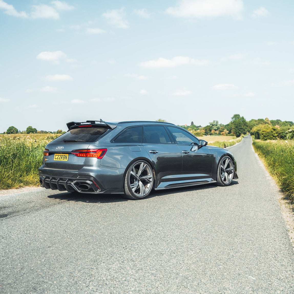 AUDI RS6 C8 AVANT CARBON FIBRE SPOILER - CT CARBON